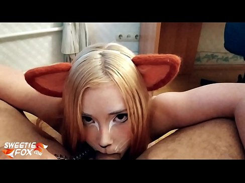 ❤️ Kitsune svelge pikk og cum i munnen Hjemmelaget porno hos oss no.sayhentai.ru ﹏